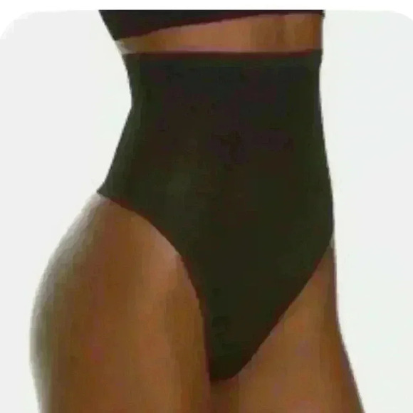 COPY - Skims Black Women's Power Mesh Sculpt High Waisted ShapingSculpting Thon… - Picture 2 of 7